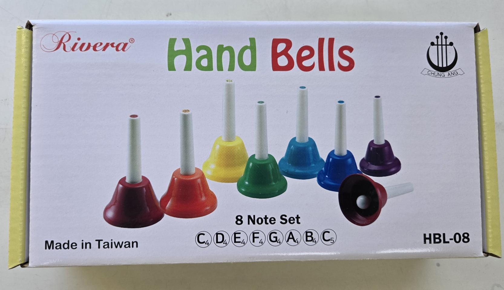 리베라 RIVERA 8음 핸드벨 HBL-08 새상품 택포