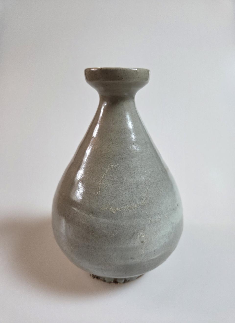 고미술품 조선시대 중기백자 주병(도쿠리병)