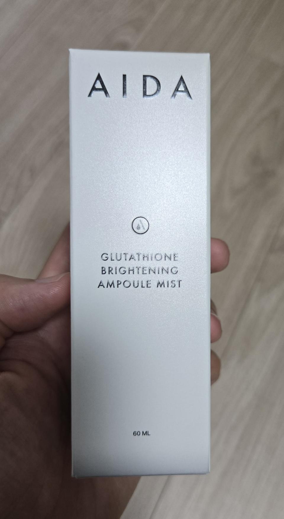 아이다 AIDA 글루타치온 브라이트닝 앰플 미스트 60ml 택포