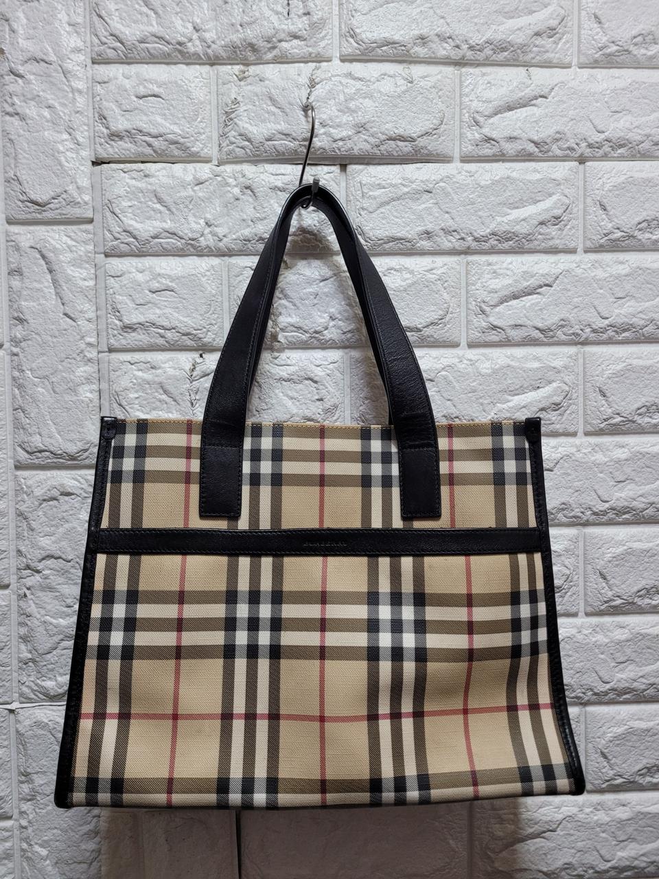 버버리 정품 토트백