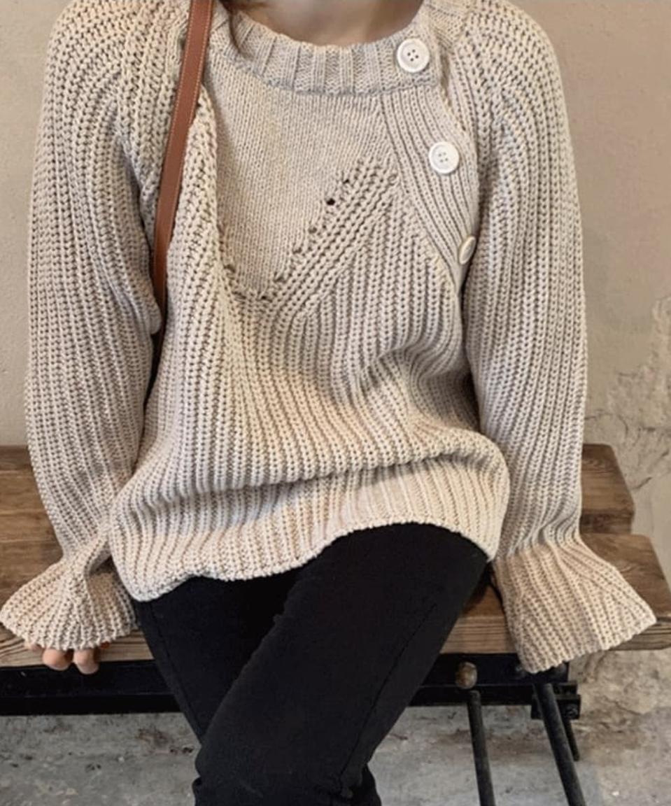 메이비메이비 디어리스트 니트 미사용품