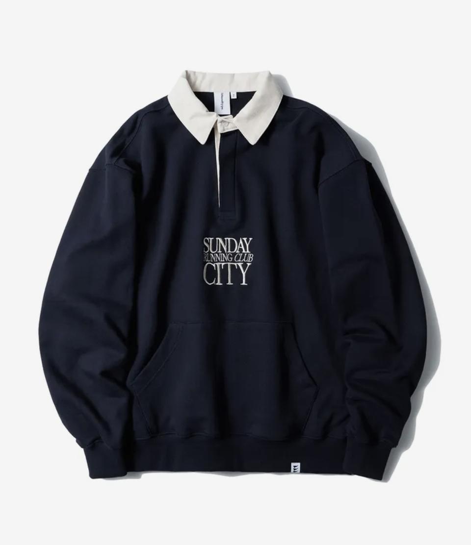 어반디타입 럭비 맨투맨 미사용품