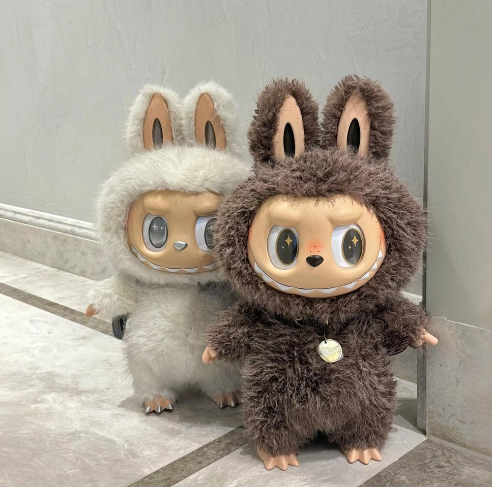 팝마트 라부부 지모모 구름 속 천사 엔젤 인 클라우드 58cm 인형