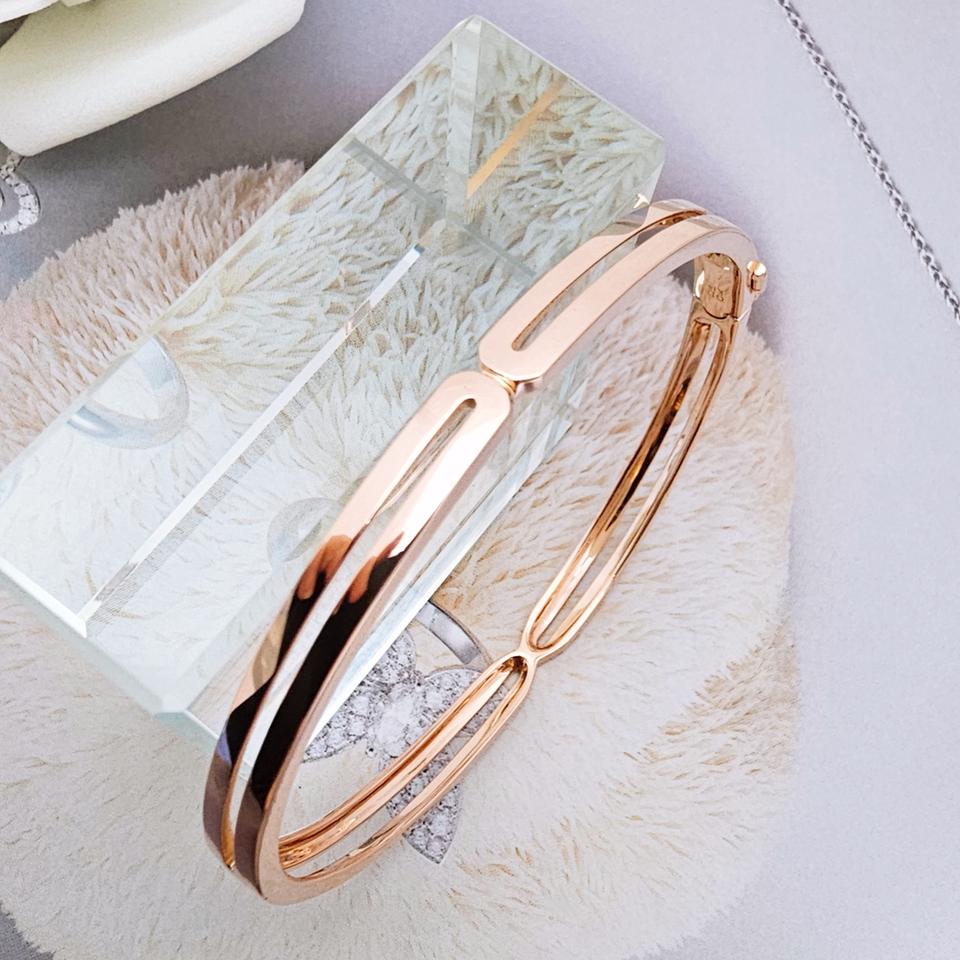 18k  골든듀 팔찌