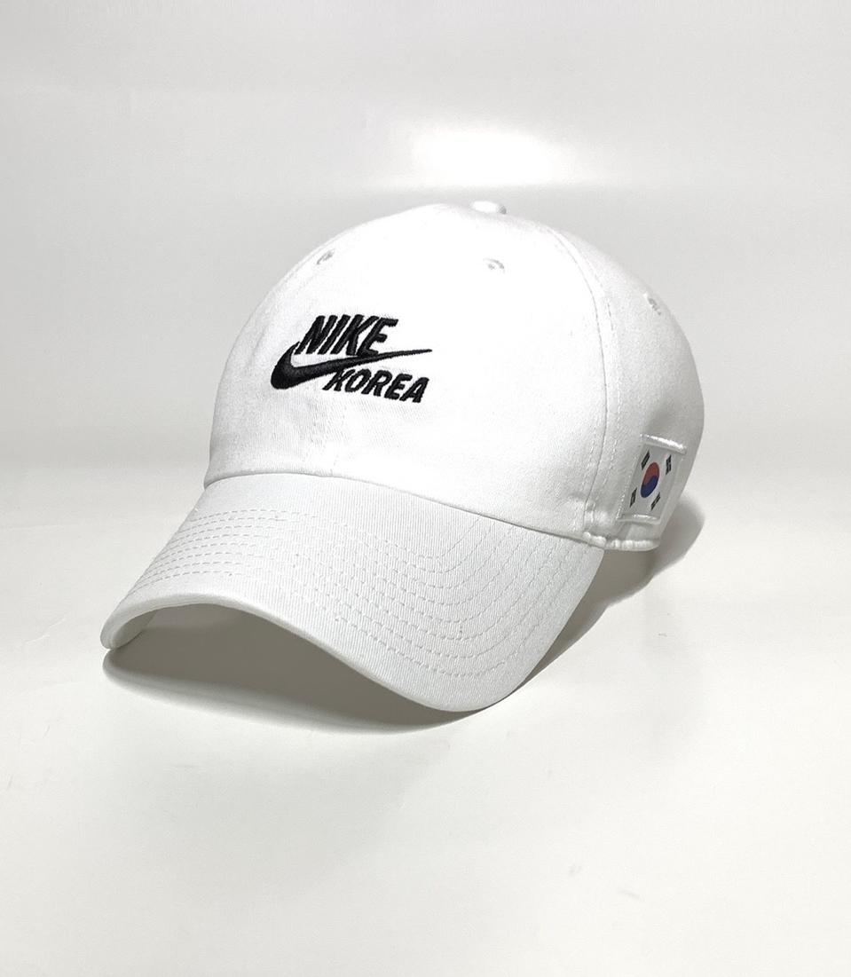 나이키 코리아 화이트 한정판 정품 모자 볼캡 헤리티지86 퓨추라 올림픽