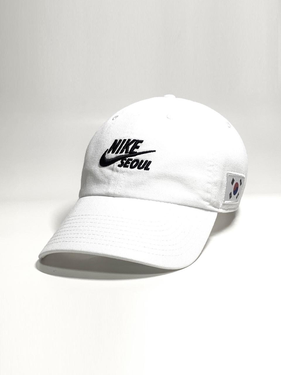 나이키 서울 화이트 한정판 모자 볼캡 헤리티지86 올림픽 국뽕 코리아