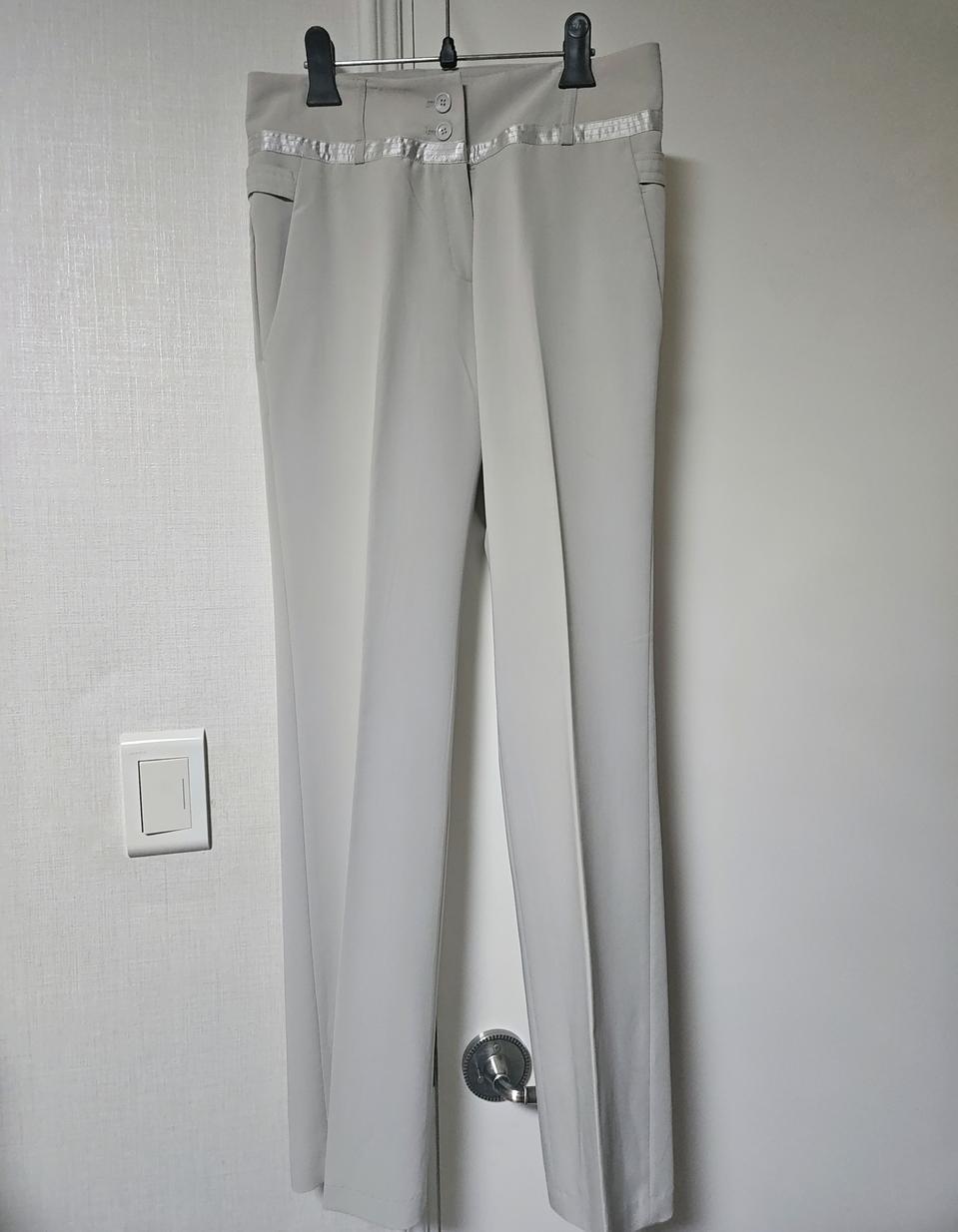 그레이 여성 바지