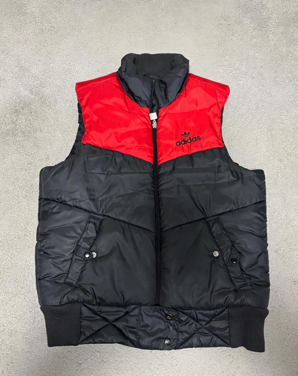 아디다스 패딩 조끼 100