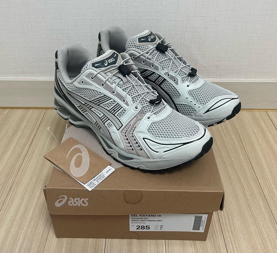 [285] 아식스 언리미티드 젤 카야노14 스모크그레이