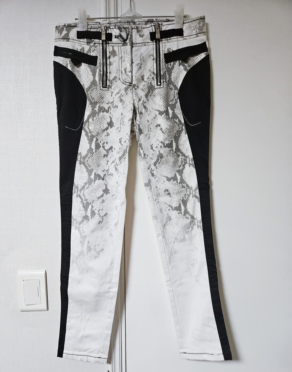 탱커스 스네이크 무늬 바지