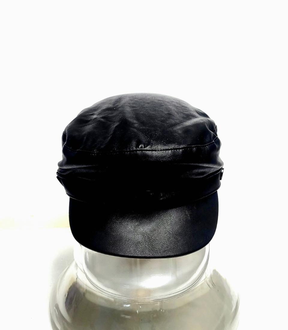 ZARA자라 가죽모자/헌팅캡 베레모/ 택포