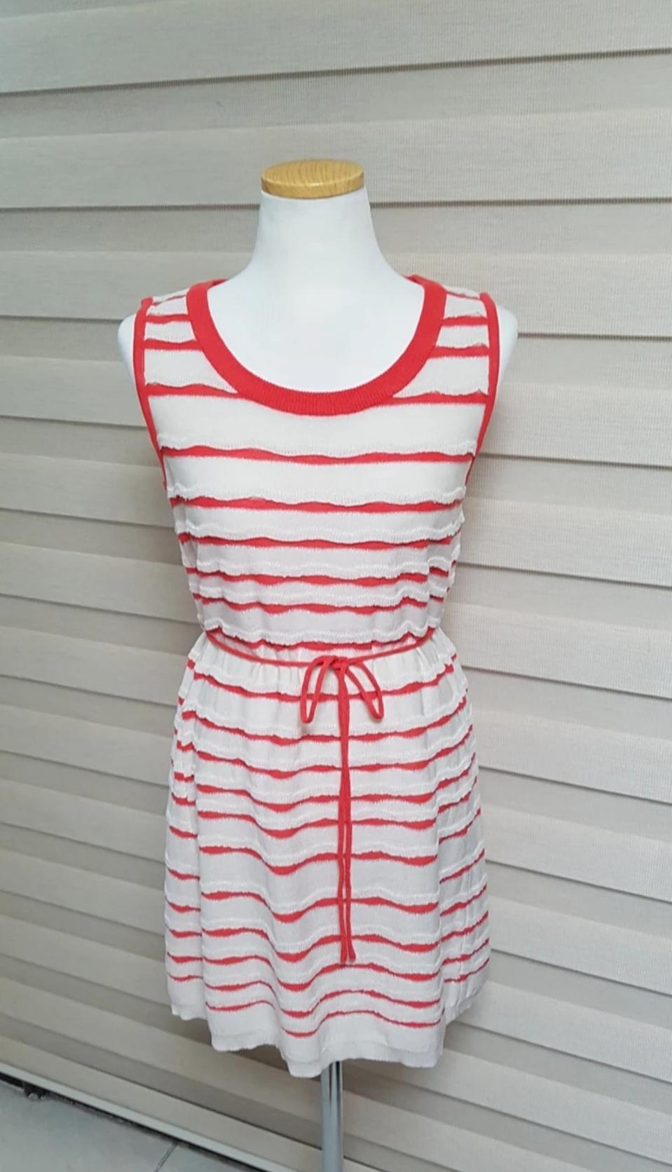 오렌지 니트원피스