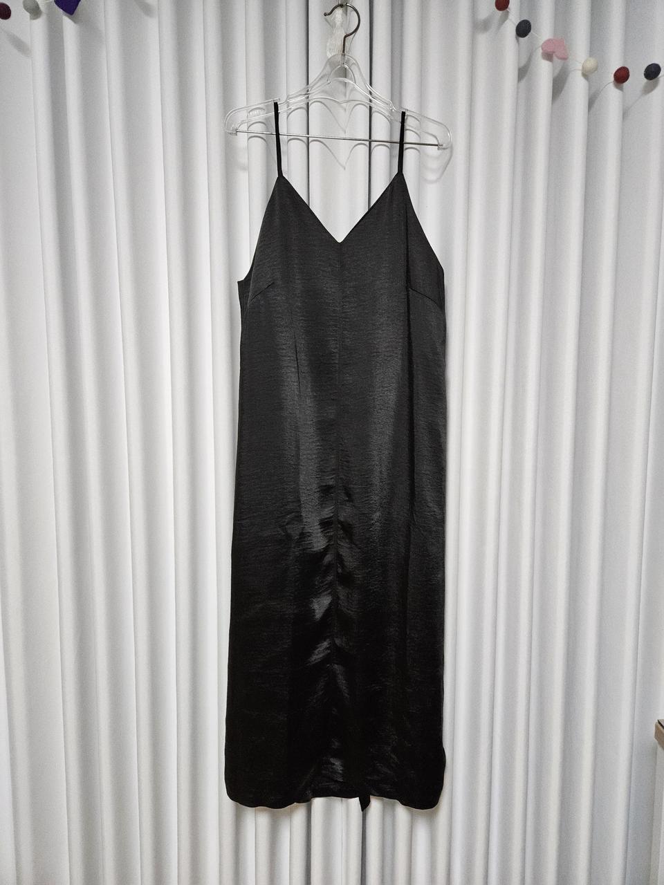 (새상품)새틴 롱원피스