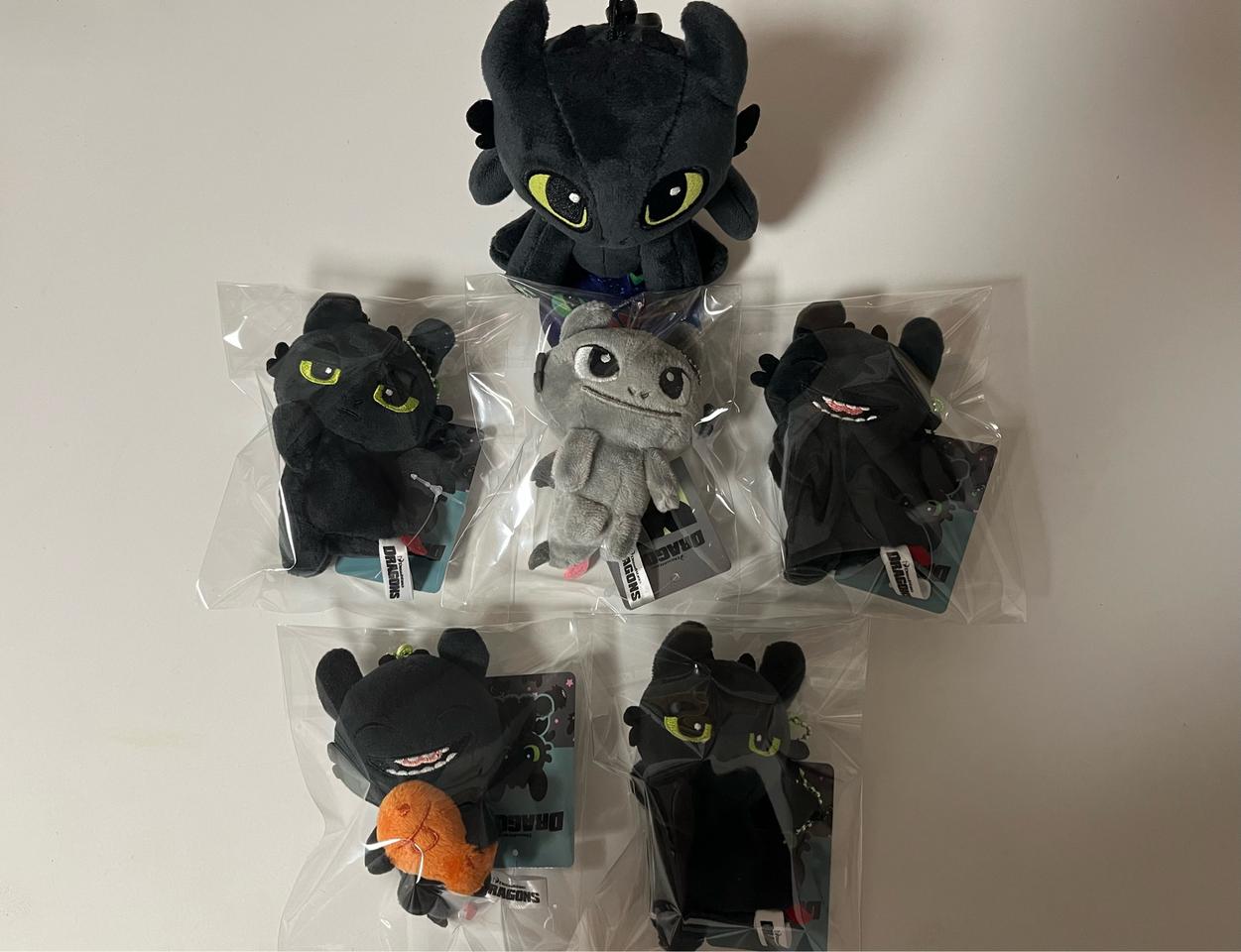 드래곤 길들이기 투슬리스 키링 키체인 가방고리 새상품