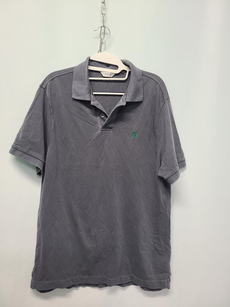 헤지스 그레이 반팔 폴로티 105