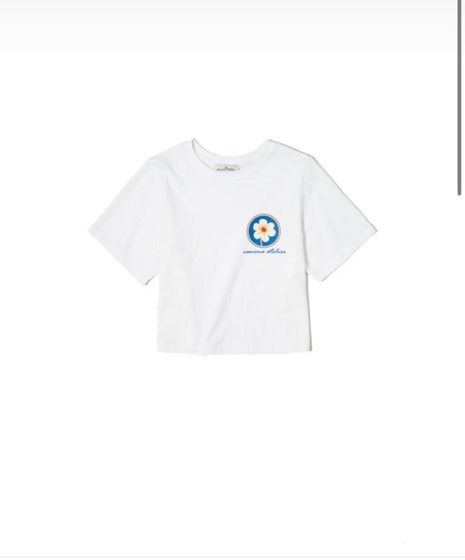 반원 아틀리에 크롭 티셔츠