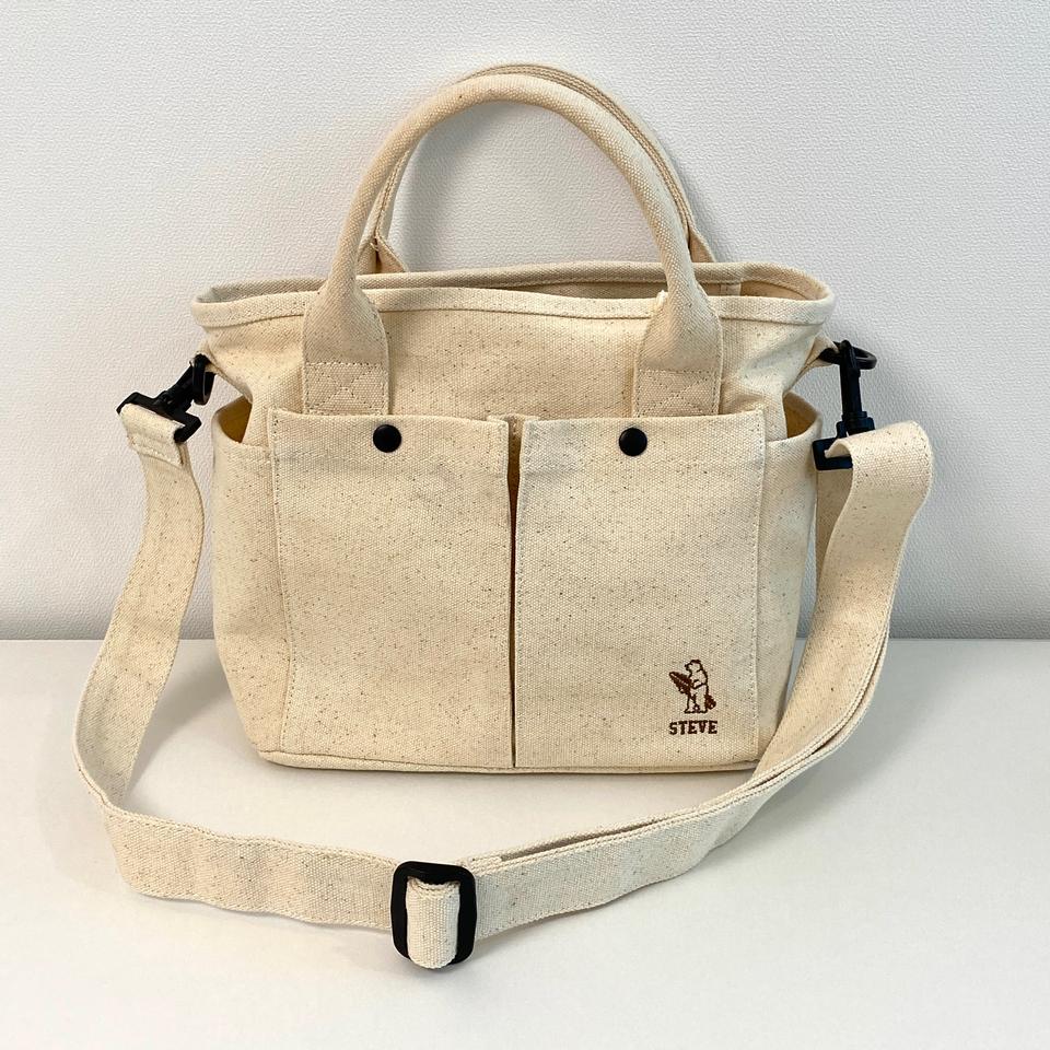 후아유 아이보리 캔버스 텀블러백 크로스백 숄더백 토트백 가방