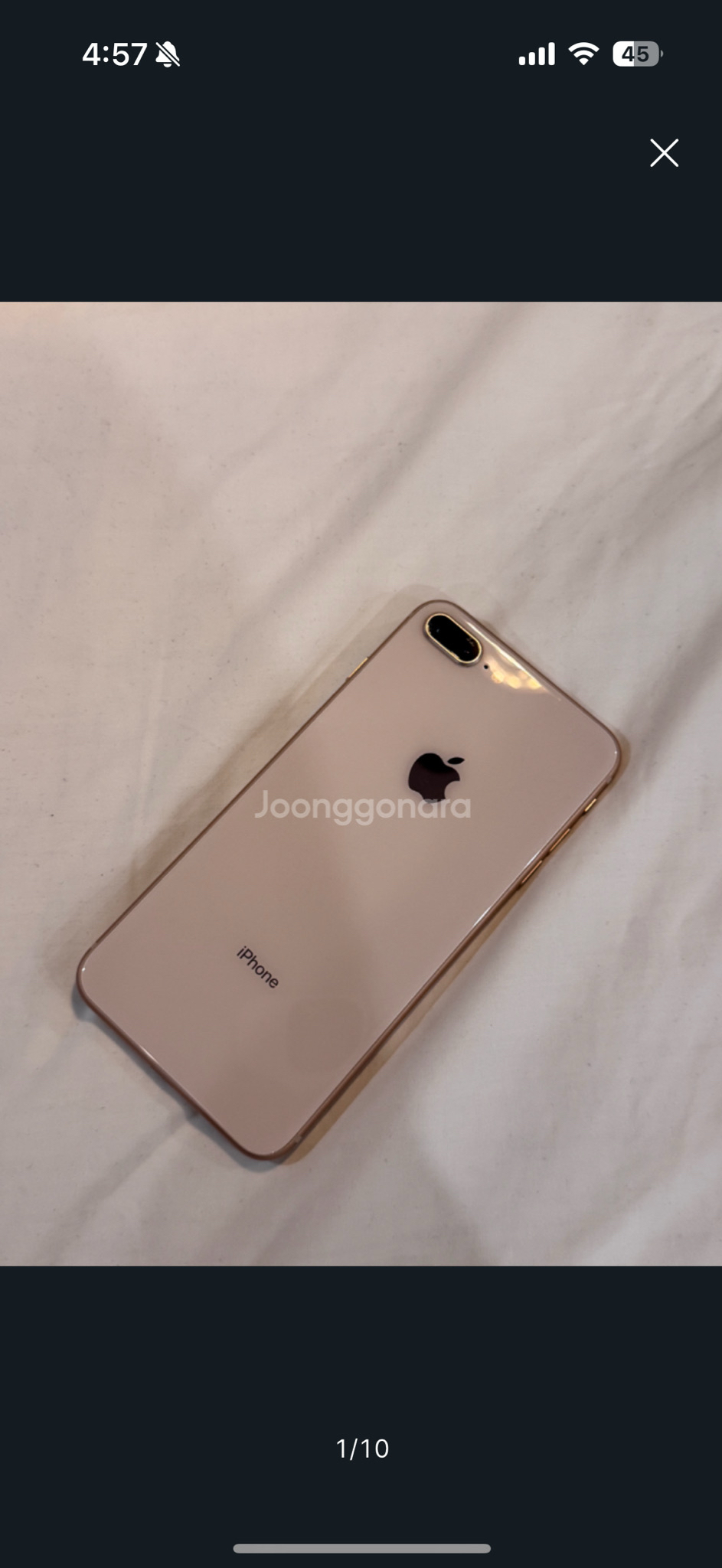 아이폰8플러스 로즈골드 S급