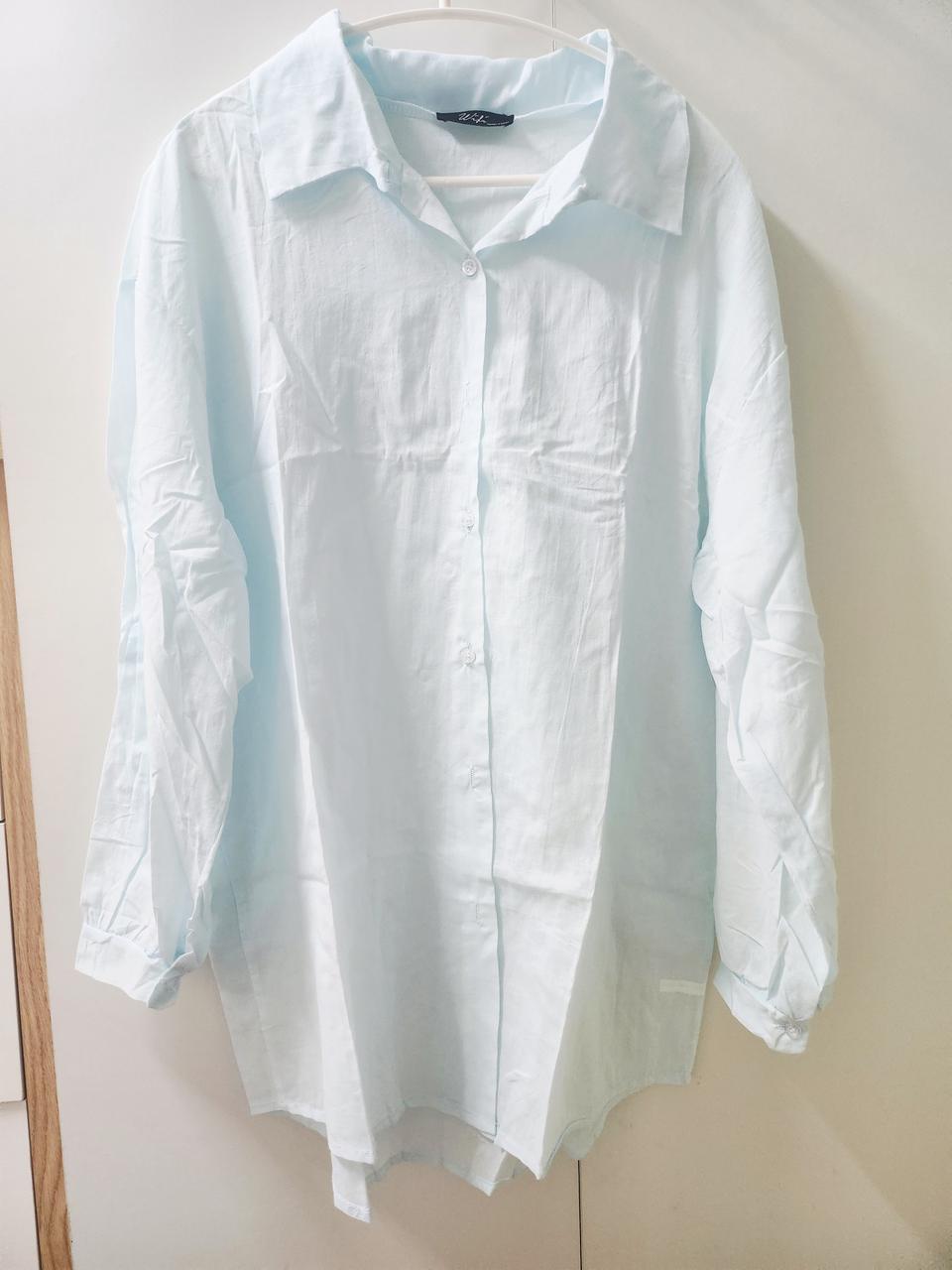 얇은 린넨셔츠(새상품)