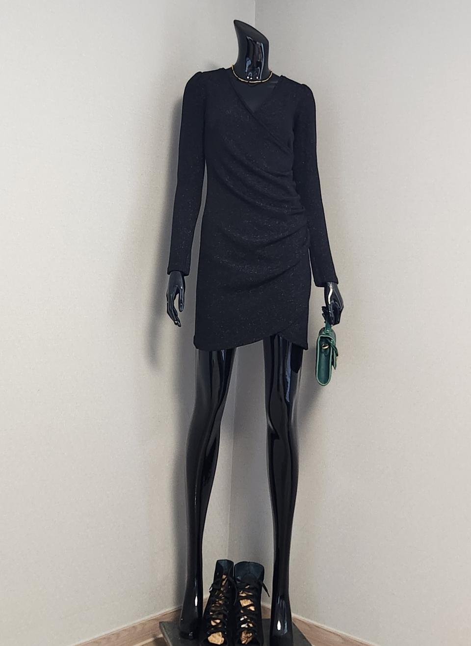 글램 블랙펄 미니원피스