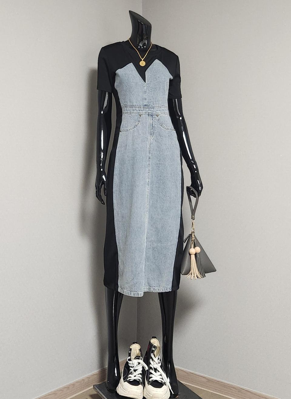 데님원피스