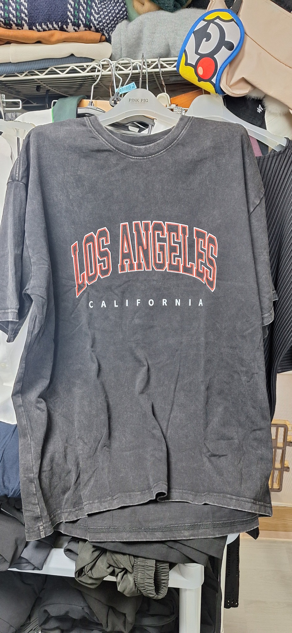 여자 박시 티 새거