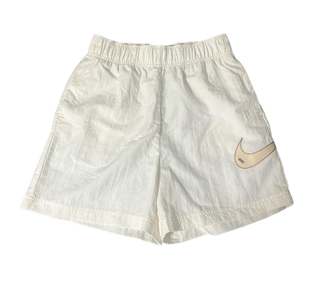 나이키 스우시 우븐 하이웨스트 쇼츠 베이지