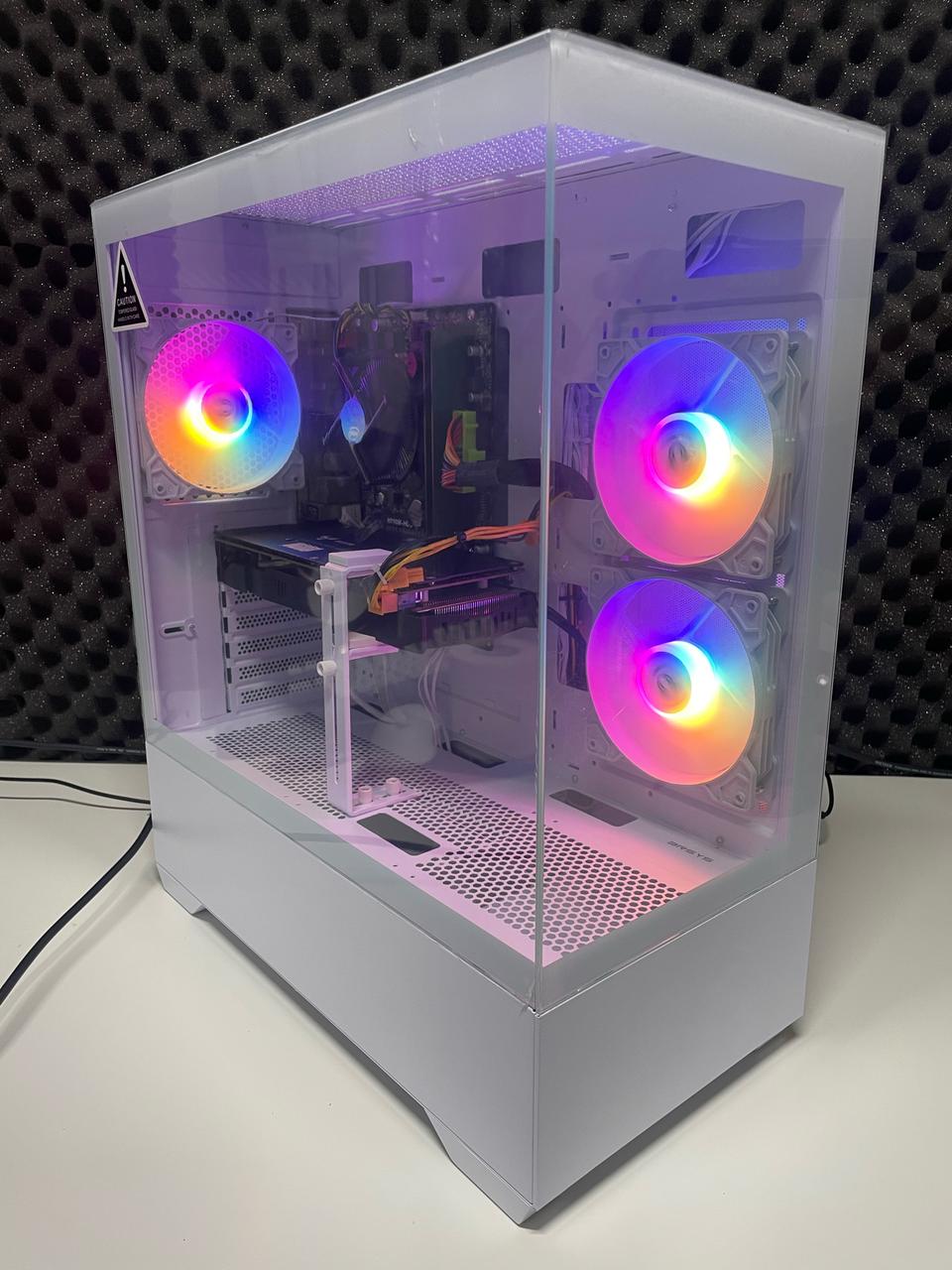 i5 6500 gtx 1060 가성비 화이트 게이밍 컴퓨터 PC 데스크탑