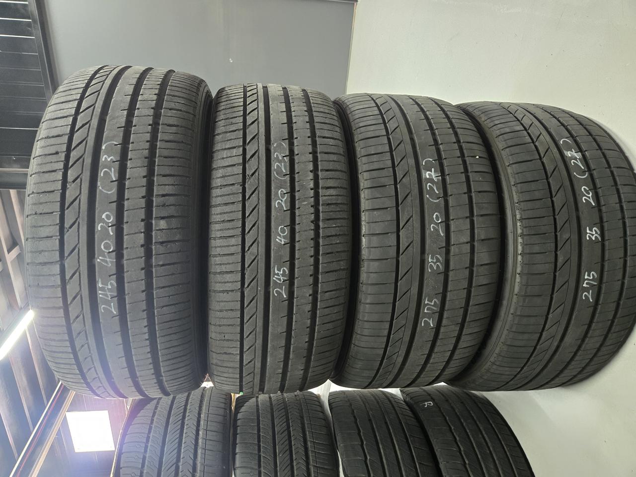 중고타이어 245 40 20 275 35 20 굿이어 판매합니다.