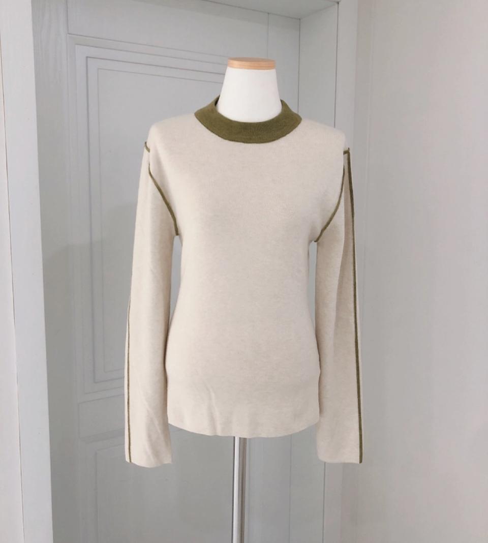 고퀄 포인트 니트(free)55~66