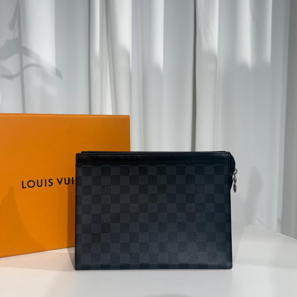 [정품]루이비통 다미에 그라파이트 포쉐트 보야주 클러치