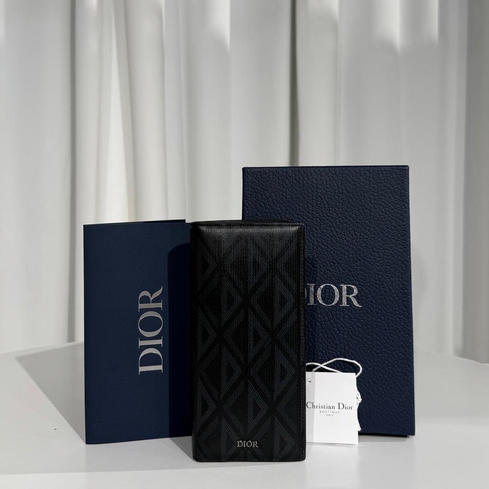 [정품]디올 cd 트라이앵글 버티컬 장지갑 남성