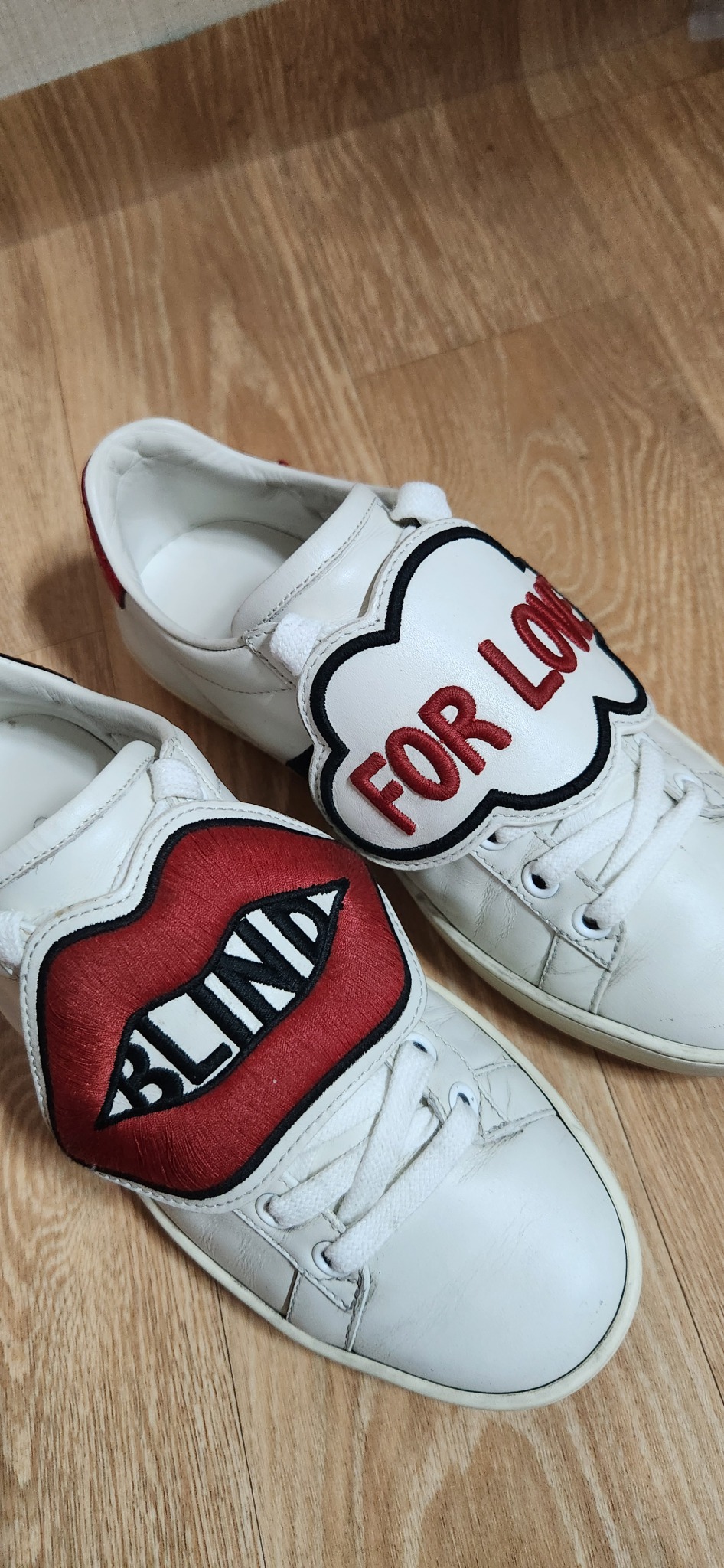 (35/225~230)구찌신발 에이스 구찌운동화 구찌스니커즈