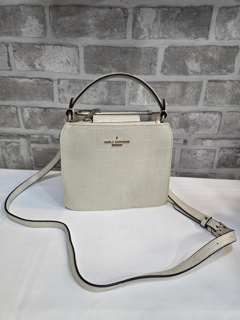 풀스부띠끄 연베이지 토트 크로스백