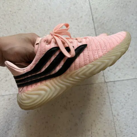 아디다스 소바코프 클리어 오렌지 운동화 220