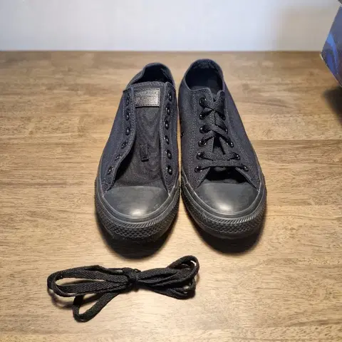 척테일러 올스타 블랙 모노크롬 옥스 265