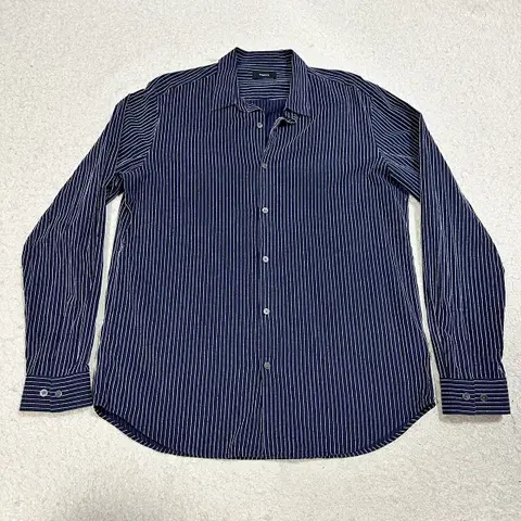 띠어리 셔츠 스트라이프 L