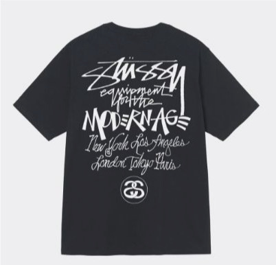 (정품 무료배송)스투시 모던에이지 반팔