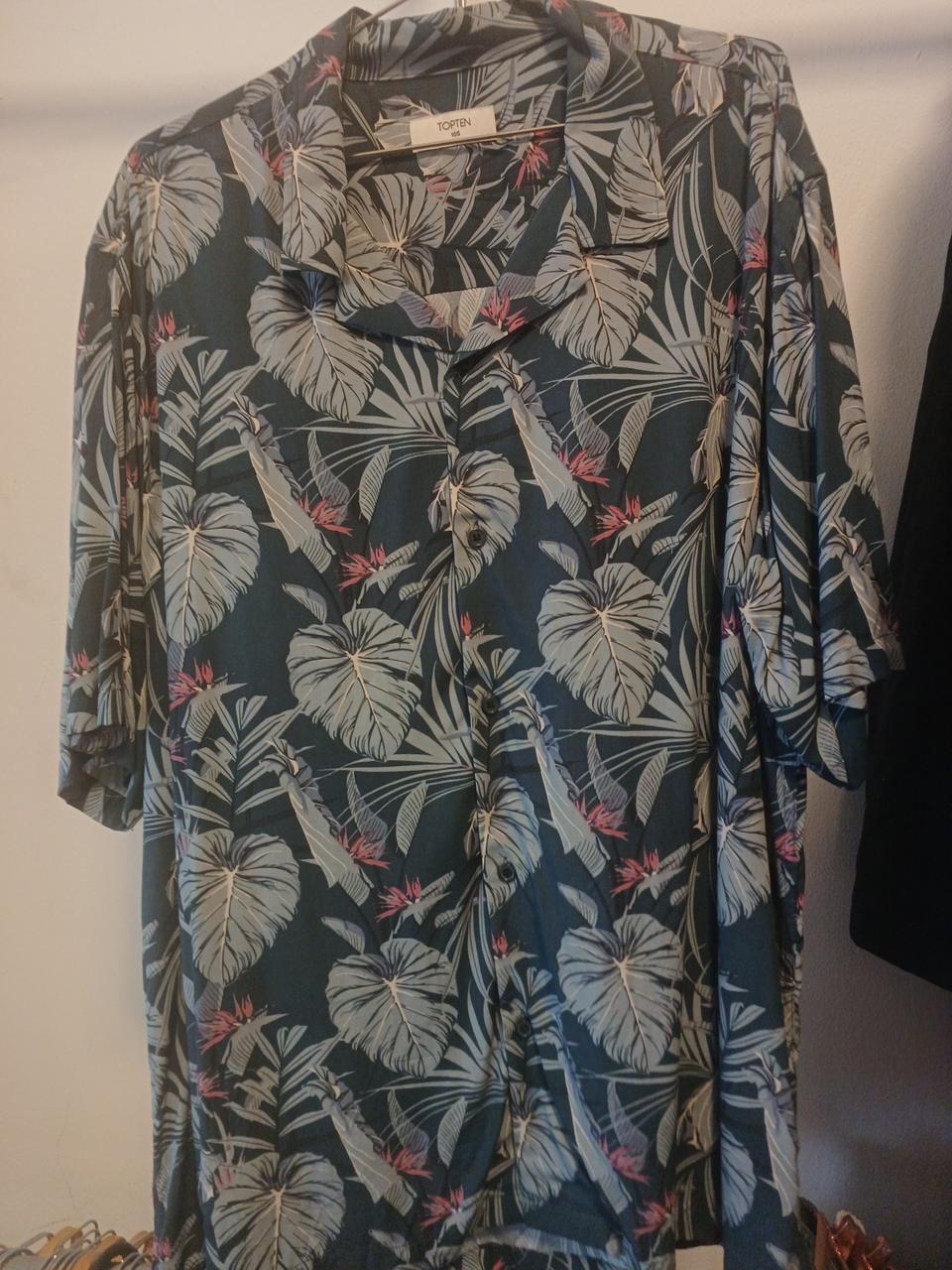 탑텐 나염무늬셔츠 105