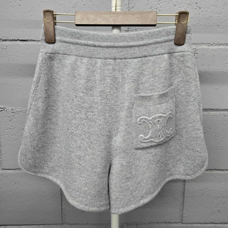 [XS사이즈]셀린느 트리옹프 캐시미어 반바지