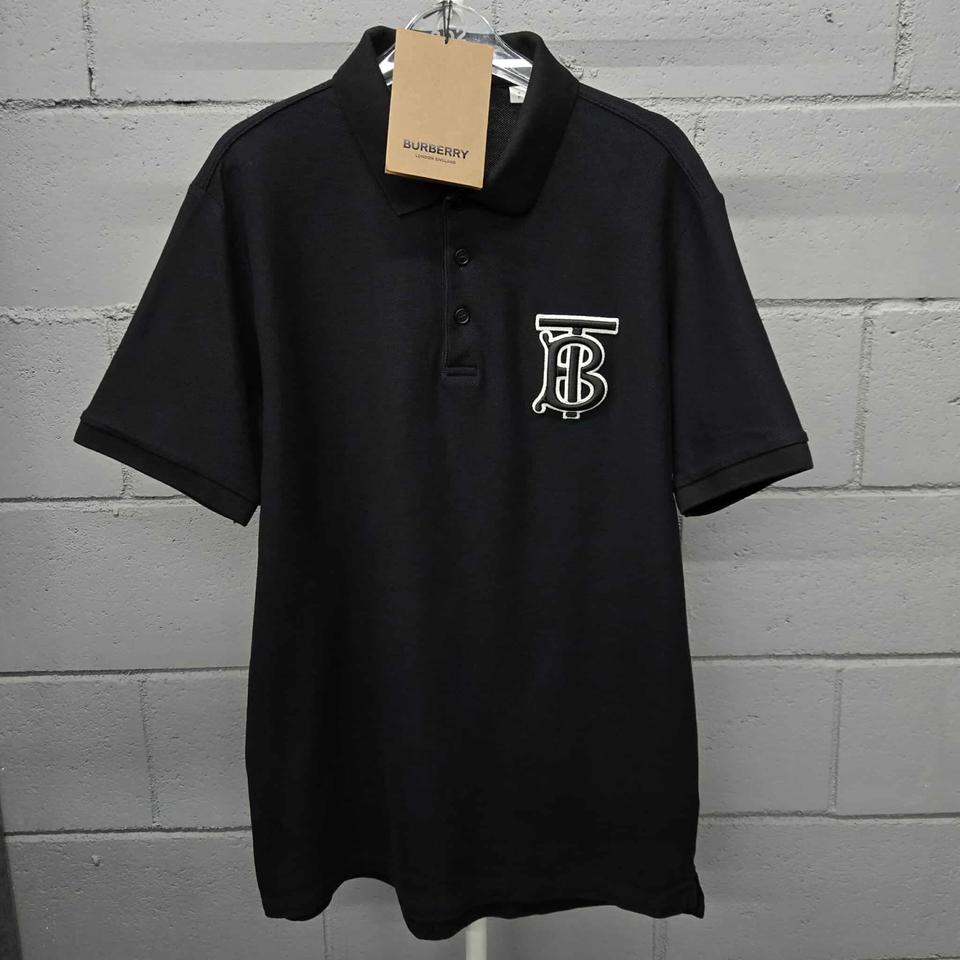 [S사이즈]버버리 TB로고 카라 반팔