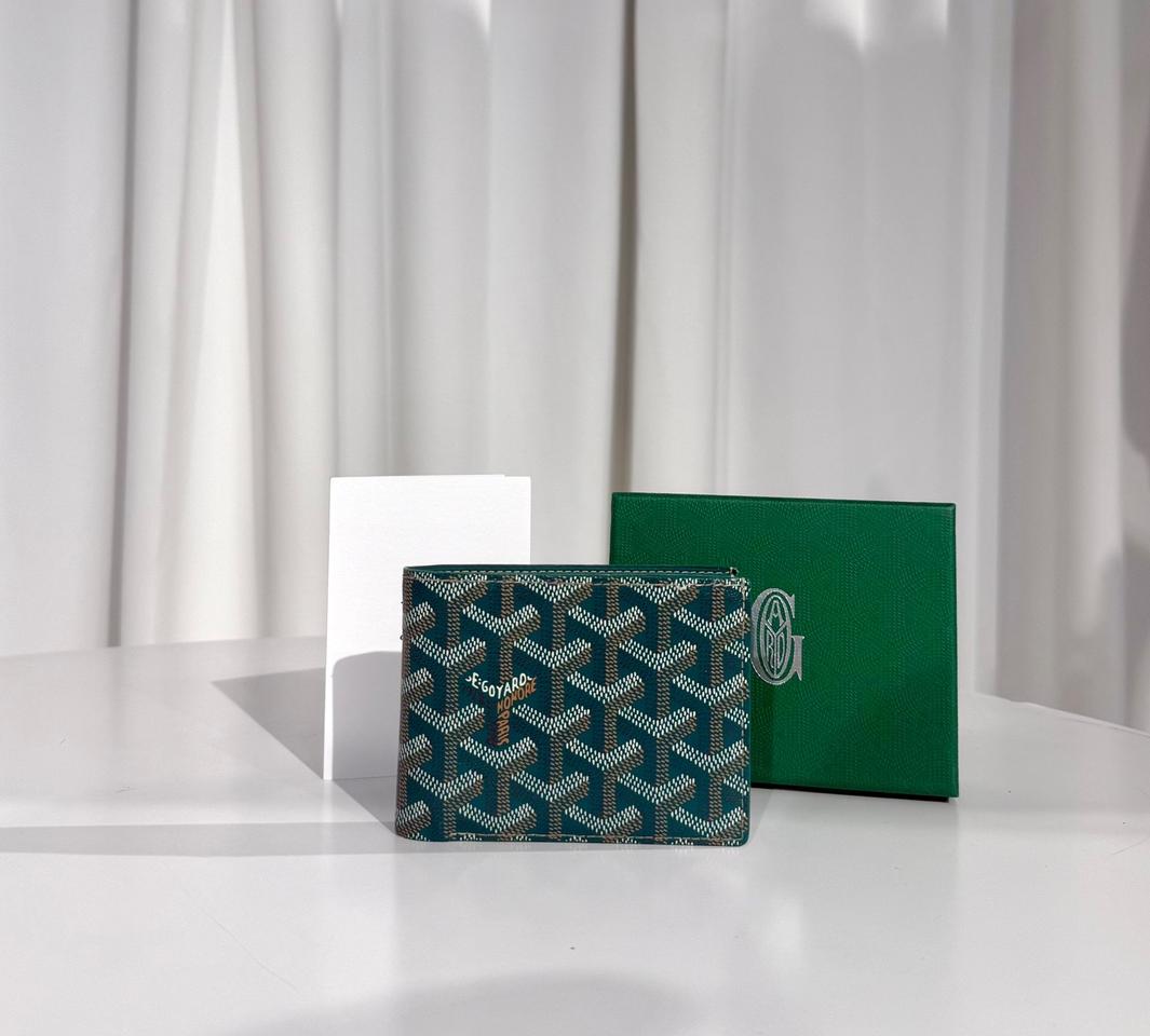 [정품]고야드 빅투와르 그린 반지갑