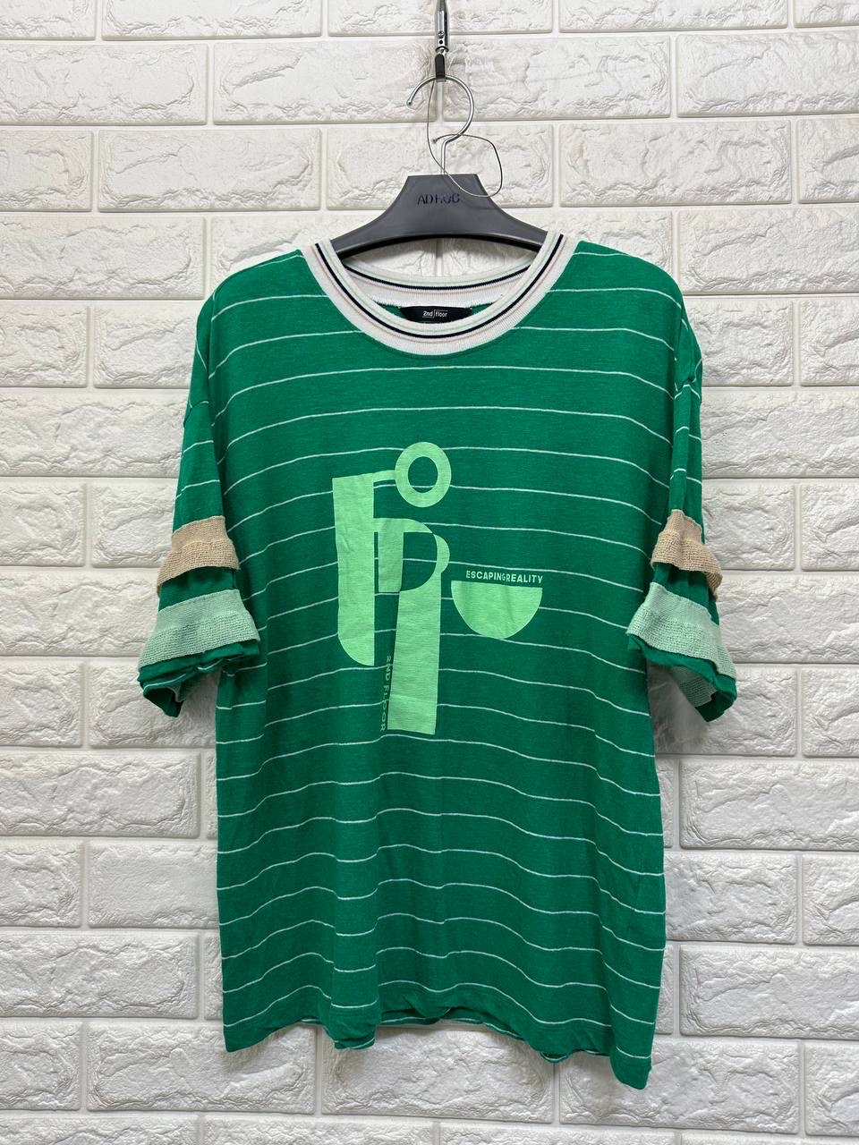 세컨플로어 니트 반팔티 55