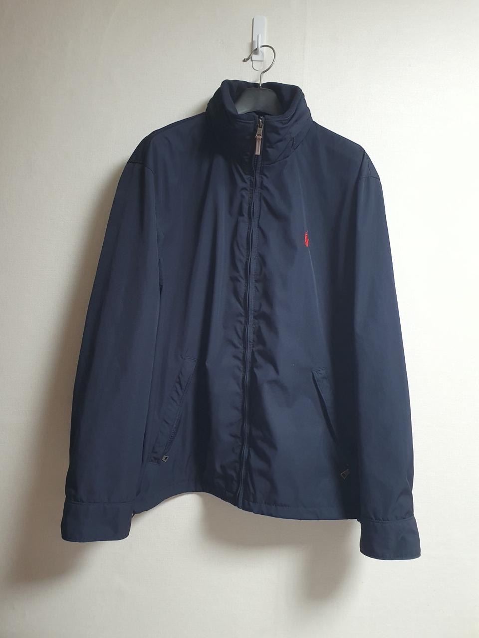 택포가 폴로 자켓 랄프로렌 하이넥 다크 후드 네이비 L