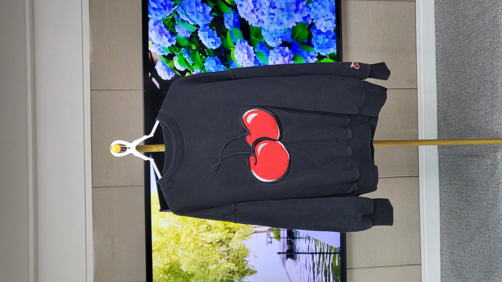 KIRSH 키르시 체리 맨투맨 루즈핏/ 남녀공용