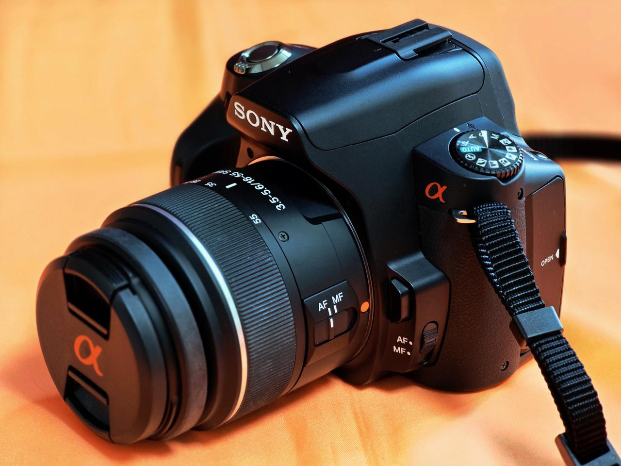 소니 Alpha a230 DSLR 카메라 풀세트