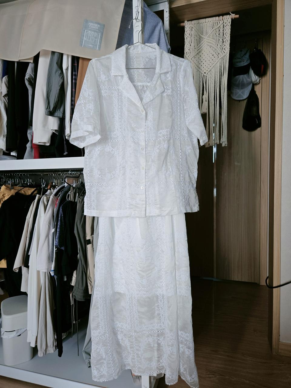 블라우스 스커트 세드