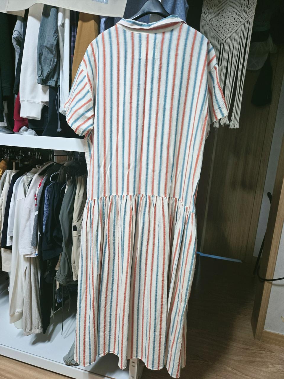 몽베베 어덜트 스트라이프 스커트