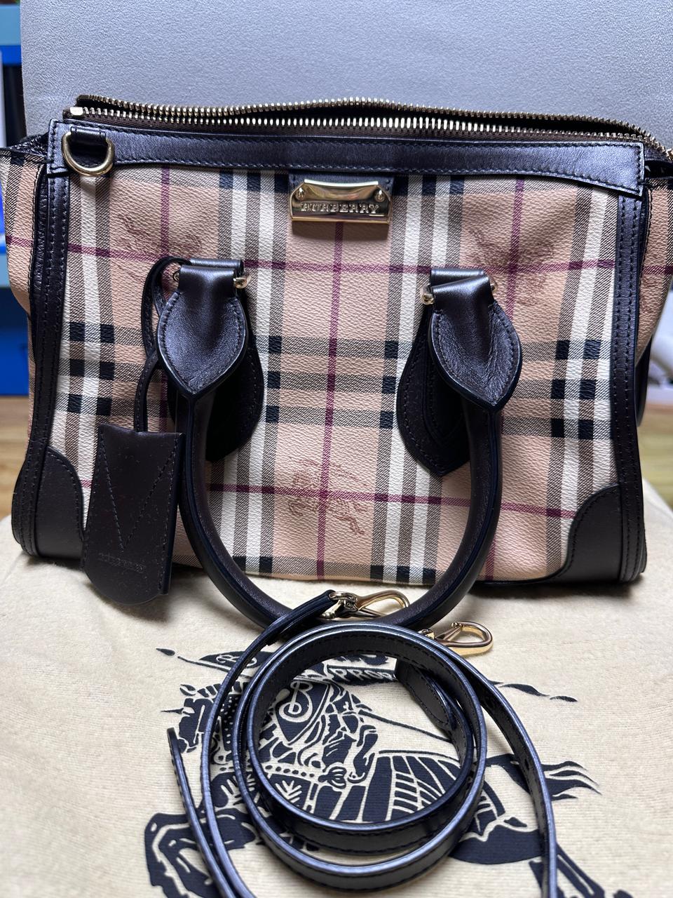 버버리 가방 버버리노바체크 크로스백