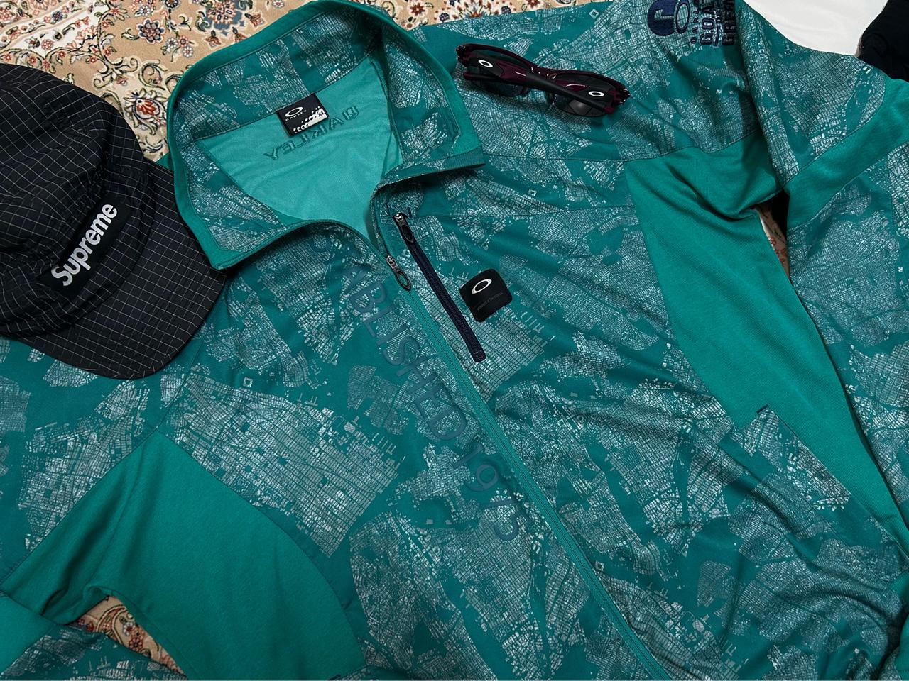 오클리 아카이브 바람막이 폴리쉘 쉘파카 런닝자켓